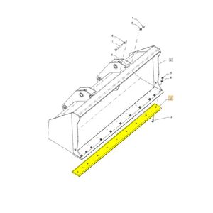 Lâmina de Corte 9 Furos - CASE 87429817