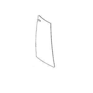 Vidro Superior Esquerdo da Cabine - CASE 338429A1