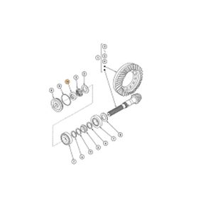 Vedador De Óleo - Case 295151A1