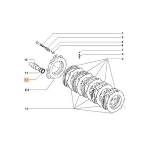 Anel Vedador - CASE 148965A1