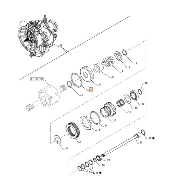 Anel de Borracha Veda  o 138 X - Case 358643A1      2