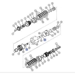 Anel Trava de Aço - Case 358642A1
