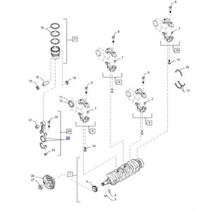 Rolamento - Case SBA198517256